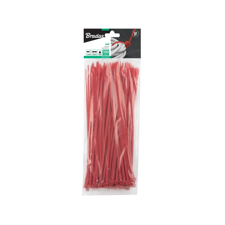 Taśma kablowa RED 100szt. 3,6 x 300mm