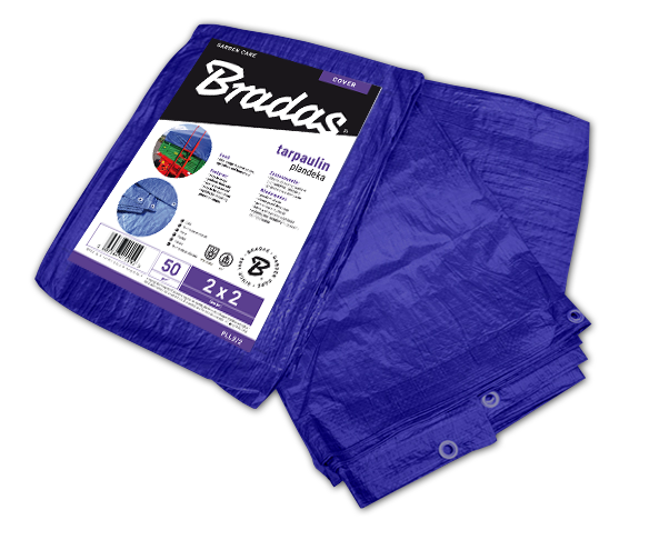 Plandeka 50g kolor niebieski 15 x 20m