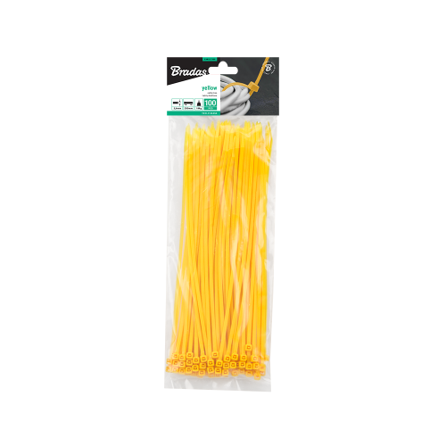 Taśma kablowa YELLOW 100szt. 3,6 x 250mm