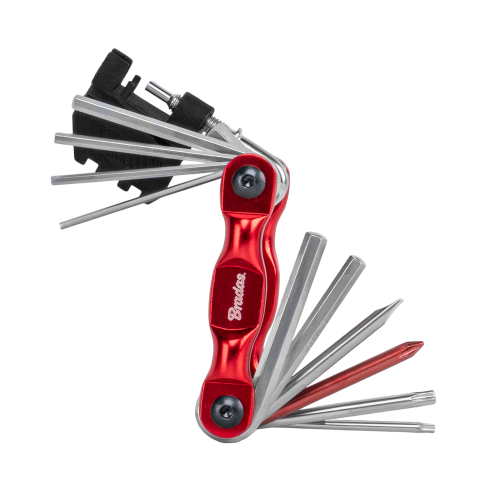 Rowerowy Multitool składany zestaw kluczy w etui 16 szt. / Krótkie