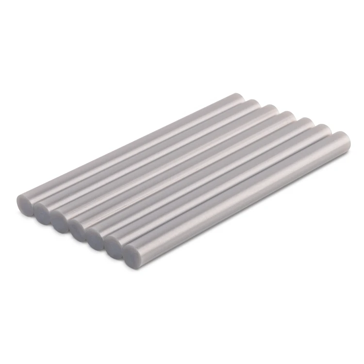 Klej na gorąco - wkłady do pistoletu metaliczny srebrny 11 x 150 mm / 7 szt.