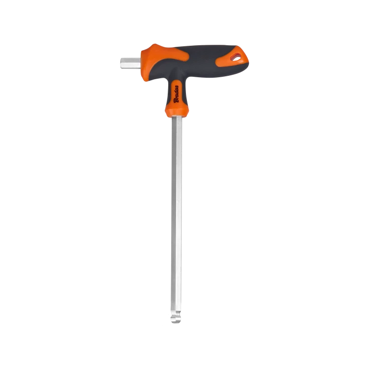 Klucz imbusowy HEX z kulką i rączką typu T 1 szt. / Długi 10 mm