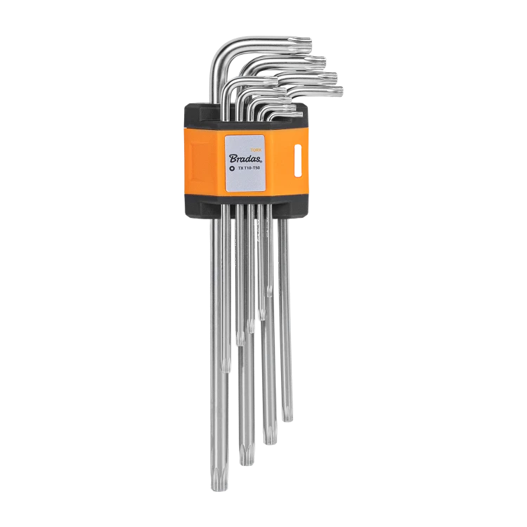 Zestaw kluczy TORX 10 - 50 9 szt. Ekstra długie