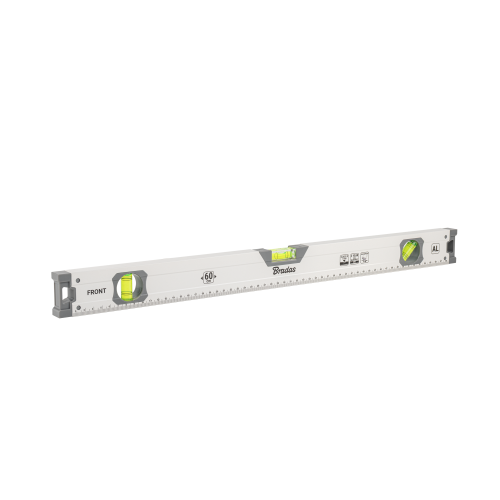 Poziomica aluminiowa biała 80 cm