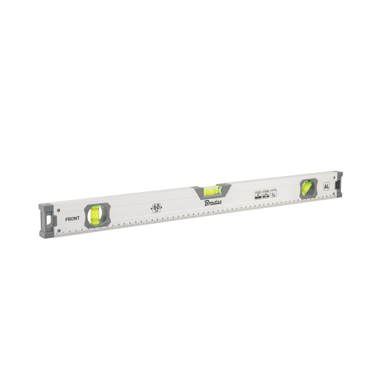 Poziomica aluminiowa biała 120 cm