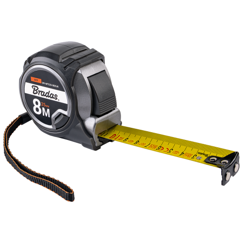 Miara zwijana CARBIDE Soft / Automatyczna blokada / Magnetyczna końcówka 8 m / 25 mm