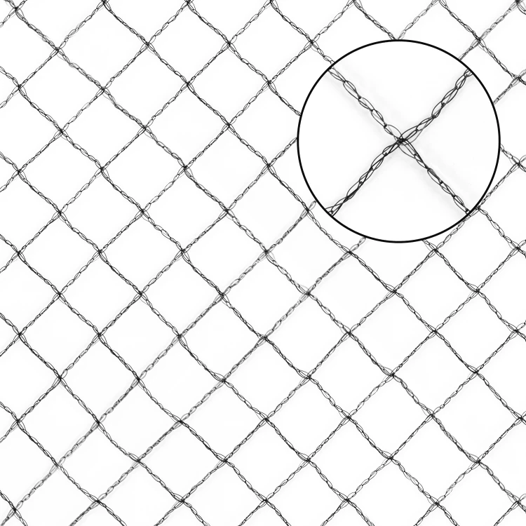 Tkana siatka ochronna BIRD NET DIAMOND 20g oczko diament: 15 x 15mm 2 x 5m