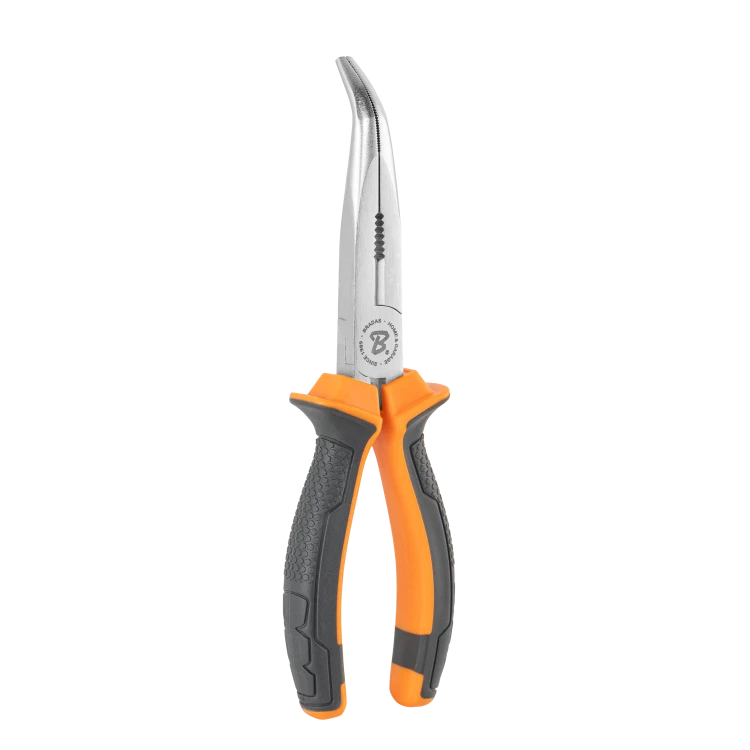 Szczypce wygięte HAWK GRIP 200 mm Stal węglowa 200 mm