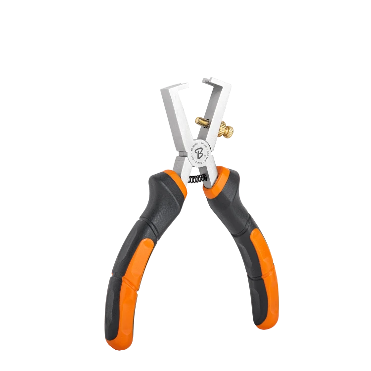 Szczypce do ściągania izolacji MASTER GRIP niklowane 165 mm / Stal węglowa