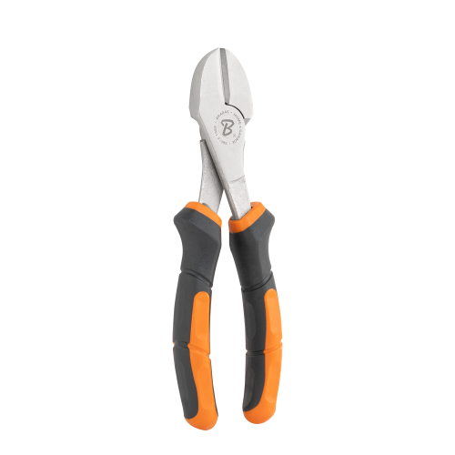 Szczypce tnące boczne MASTER GRIP niklowane wzmocnione 180 mm / Stal węglowa 180 mm