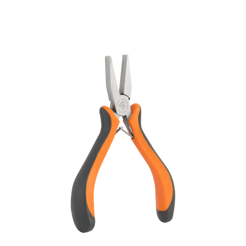 Szczypce płaskie MINI niklowane 125 mm / Stal węglowa
