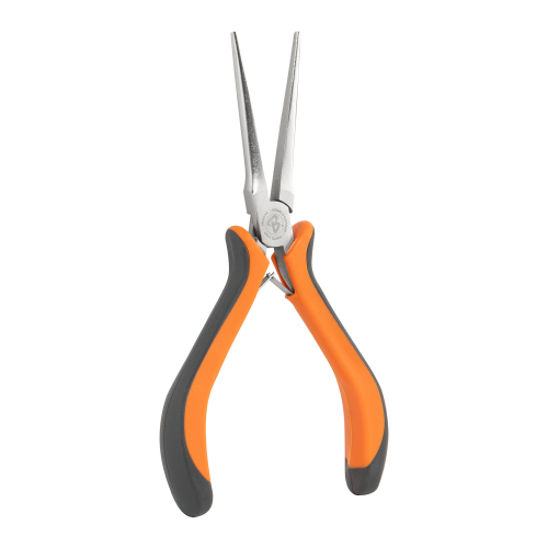 Szczypce igłowe MINI niklowane 145 mm / Stal węglowa