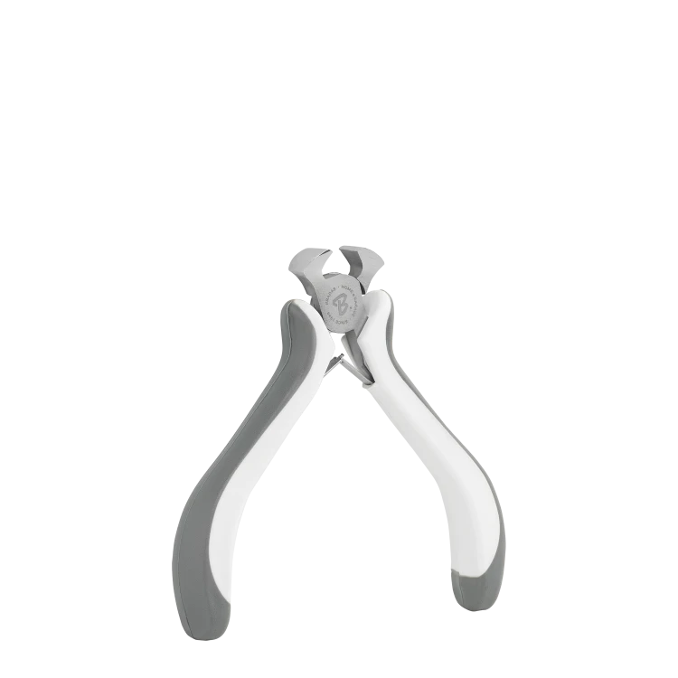 Szczypce tnące czołowe MINI niklowane 105 mm / Stal węglowa