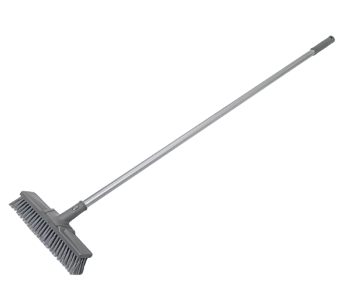 Szczotka do podłóg 30cm / trzonek 136cm / etykieta