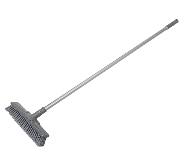 Szczotka do podłóg 30cm / trzonek 136cm / etykieta