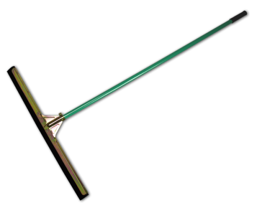Ściągaczka do podłóg DUO metalowy trzonek 130cm / etykieta 55cm