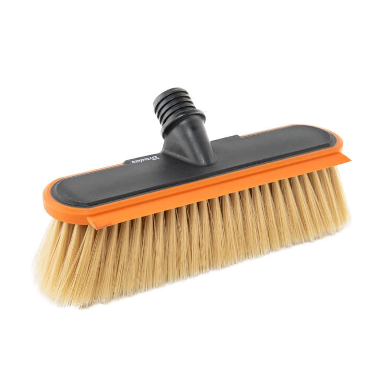 Szczotka do mycia SOFT ze ściągaczką Bez trzonka / 10" / 1-płaszczyznowa / karta