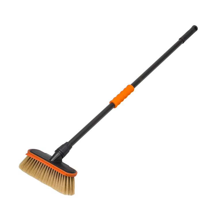 Szczotka do mycia SOFT ze ściągaczką, bez zaworu Długość: 110 cm / 8" / 1-płaszczyznowa / karta