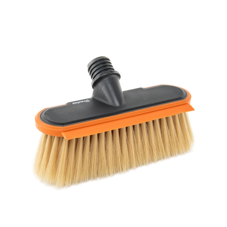 Szczotka do mycia SOFT ze ściągaczką Bez trzonka / 8" / 1-płaszczyznowa / karta