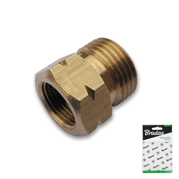 Redukcja GZ 21,8mm L / GW 3/8" L MOSIĄDZ - woreczek ekspozycyjny