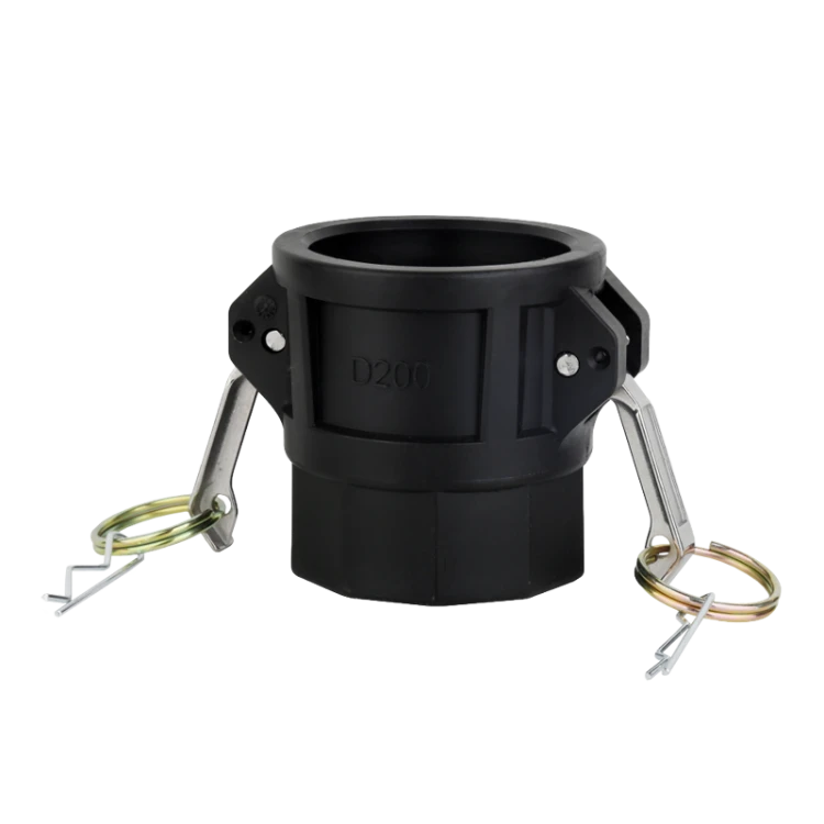 Złącze CAMLOCK typ D gwint wewnętrzny i gniazdo /  polipropylen 3/4" / 3/4"