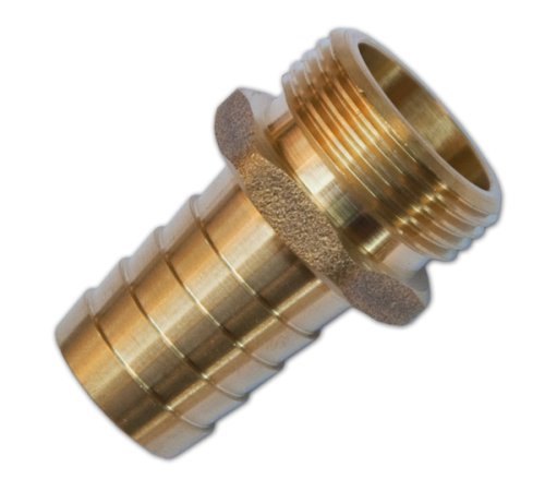 Nypel na wąż - gwint zewnętrzny MOSIĄDZ / GEKA IMT GZ 3/4" / 25mm