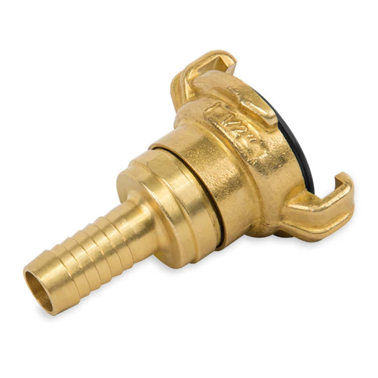Obrotowe złącze kłowe na wąż MOSIĄDZ / GEKA IMT 1/2" - 13mm