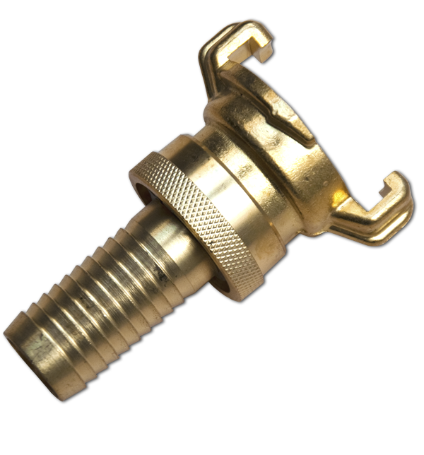 Złącze kłowe na wąż z pierścieniem dociskowym MOSIĄDZ / GEKA IMT 1/2" - 13mm