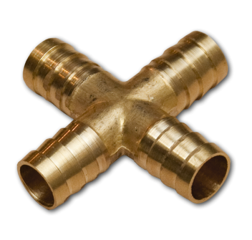 Czwórnik do węża MOSIĄDZ / GERMAN TYPE 8mm