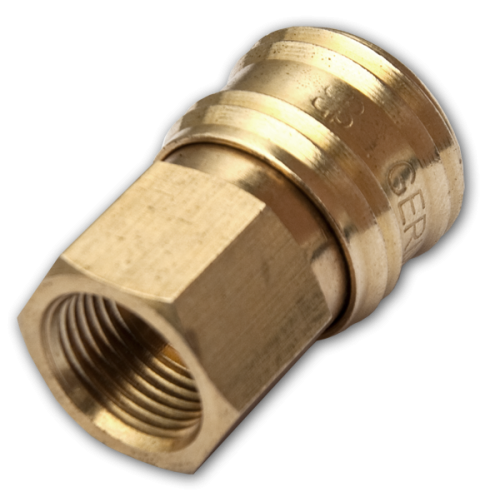Szybkozłącze - gwint zewnętrzny MOSIĄDZ / GERMAN TYPE GW 1/4"