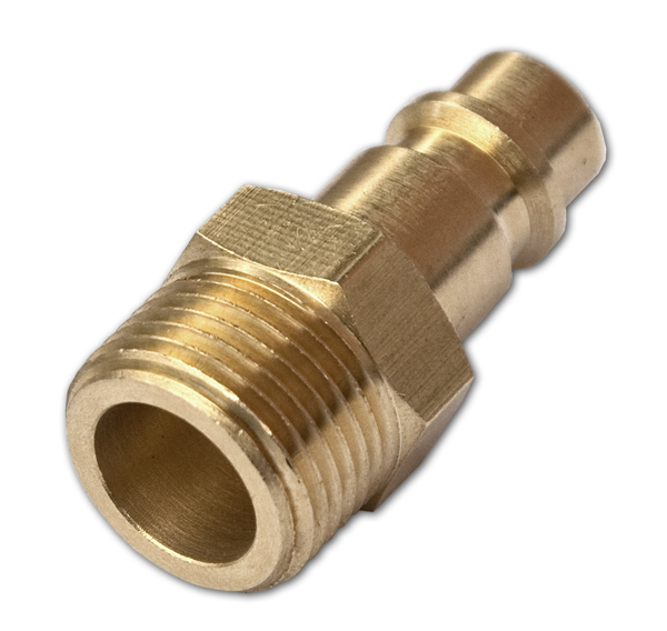 Wtyk do szybkozłącza - gwint zewnętrzny MOSIĄDZ / GERMAN TYPE 3/8"