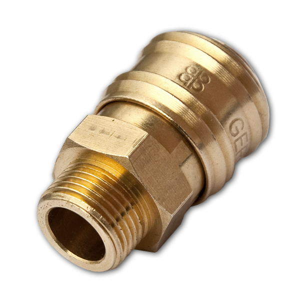 Szybkozłącze - zewnętrzny MOSIĄDZ / GERMAN TYPE GZ 3/8"
