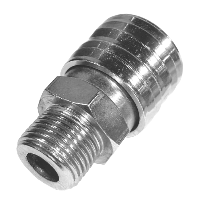 Szybkozłącze - gwint zewnętrzny stal-chrom GZ 1/2"
