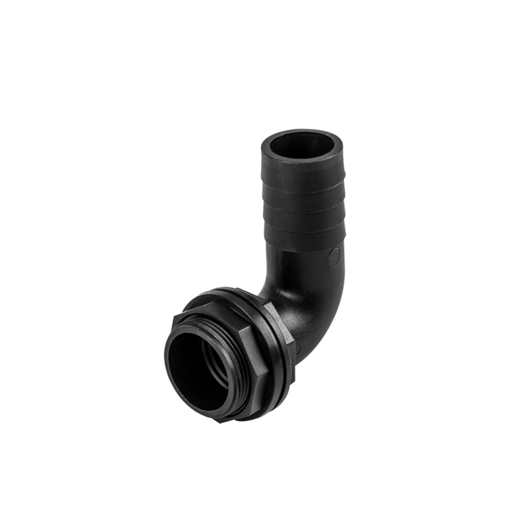 Zestaw z kolankiem PIN LUG gwint zewnętrzny / polipropylen GZ 1 1/2" / 1 1/2"