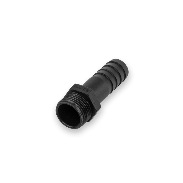 Przyłącze na wąż PIN LUG gwint zewnętrzny / polipropylen GZ 3/4" / 3/4"