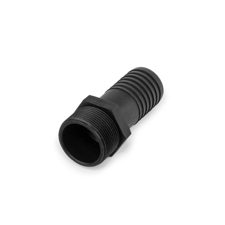 Przyłącze na wąż PIN LUG gwint zewnętrzny / polipropylen GZ 1 1/2" / 1 1/2"