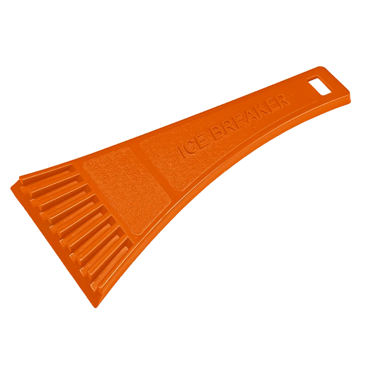 Skrobak do szyb ICE 18cm / 8,3cm / etykieta pomarańczowy
