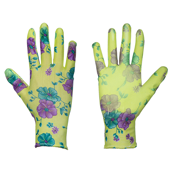 Rękawice ochronne PURE FLOXY poliuretan / karta rozmiar 6