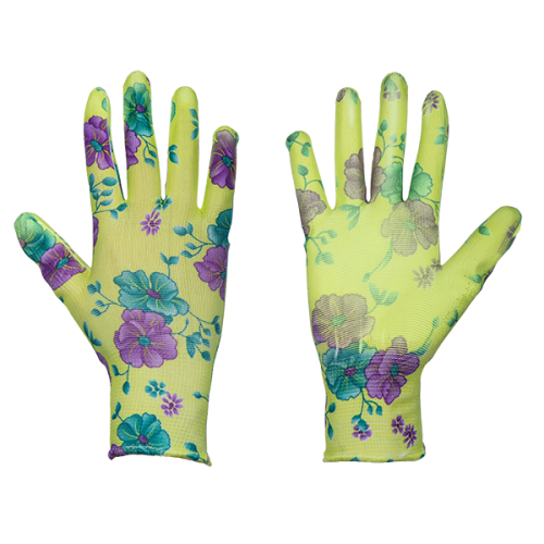 Rękawice ochronne PURE FLOXY poliuretan / karta rozmiar 8