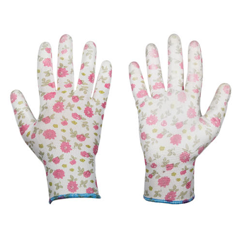 Rękawice ochronne PURE PRETTY poliuretan / karta rozmiar 7