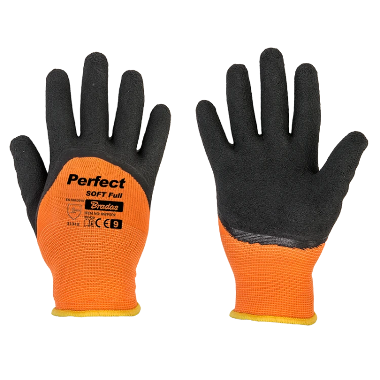 Rękawice ochronne PERFECT SOFT FULL lateks / karta rozmiar 9