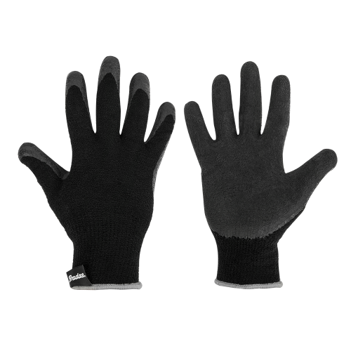 Rękawice ochronne TERMO GRIP BLACK lateks / karta rozmiar 8