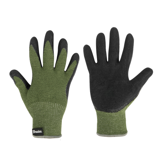 Rękawice ochronne TERMO GRIP GREEN lateks / karta rozmiar 11