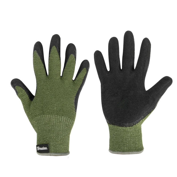 Rękawice ochronne TERMO GRIP GREEN lateks / karta rozmiar 11