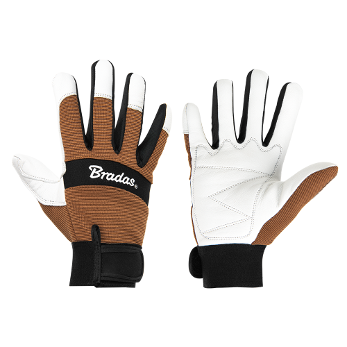 Rękawice ochronne TECH LEATHER kozia skóra licowa / karta rozmiar 9