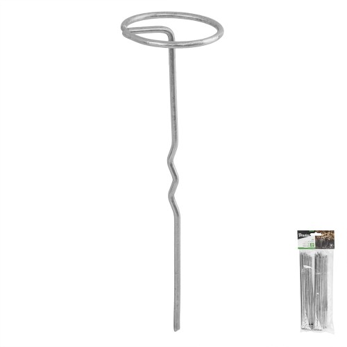 Szpilka metalowa galwanizowana w kształcie "G" szer. 6cm / wys.20cm