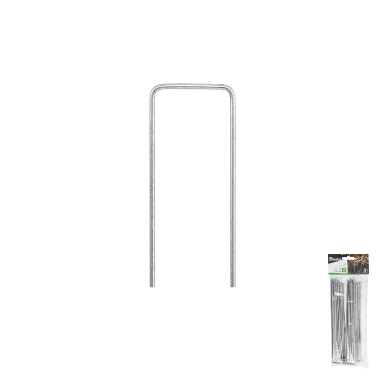 Szpilka metalowa galwanizowana w kształcie "U" szer. 3cm / wys.15cm