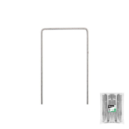Szpilka metalowa galwanizowana w kształcie "U" szer. 7cm / wys.15cm opakowanie: 100szt