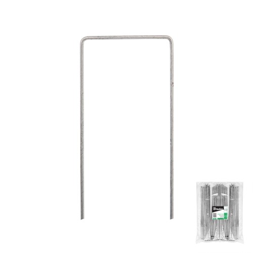 Szpilka metalowa galwanizowana w kształcie "U" szer. 7cm / wys.20cm opakowanie: 100szt