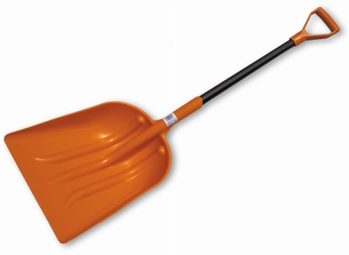 Szufla uniwersalna plastikowa z metalowym trzonkiem naklejka